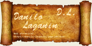 Danilo Laganin vizit kartica